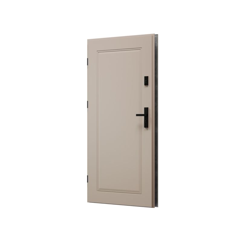 Ståldør Skand P68 80 Venstre Warm Grey