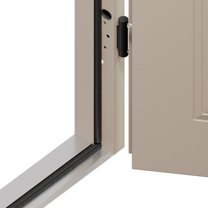 Ståldør Skand P68 80 cm Højre Kashmir Mat
