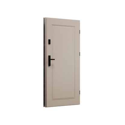 Ståldør Skand P68 80 Højre Warm Grey 87x204,5 cm