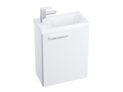 Skabslåge SD 400 Chrome L 37,5x53 cm Hvid