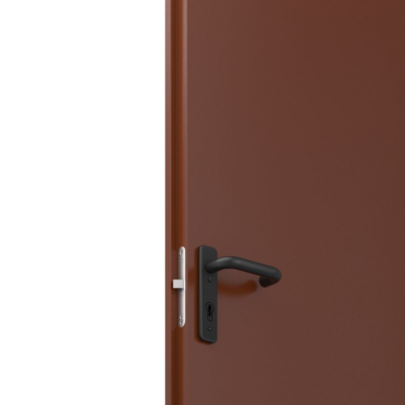 Ståldør Axiom 80 Brun 2034x890x75 mm