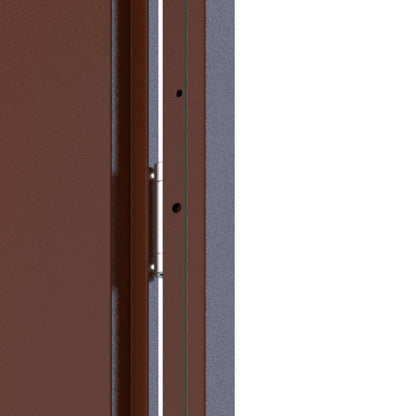 Ståldør Axiom 80 Brun 2034x890x75 mm