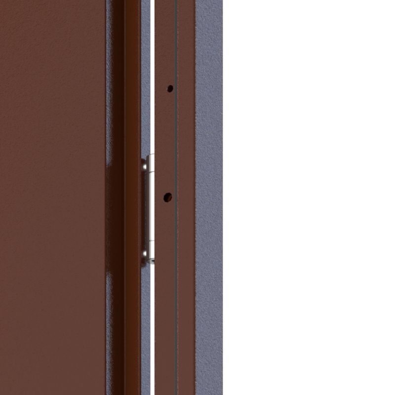 Ståldør Axiom 90 Brun 2034x990x75 mm