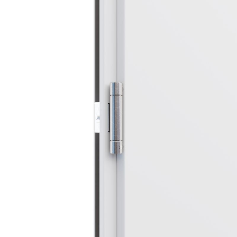 Ståldør Uran 80 cm Hvid