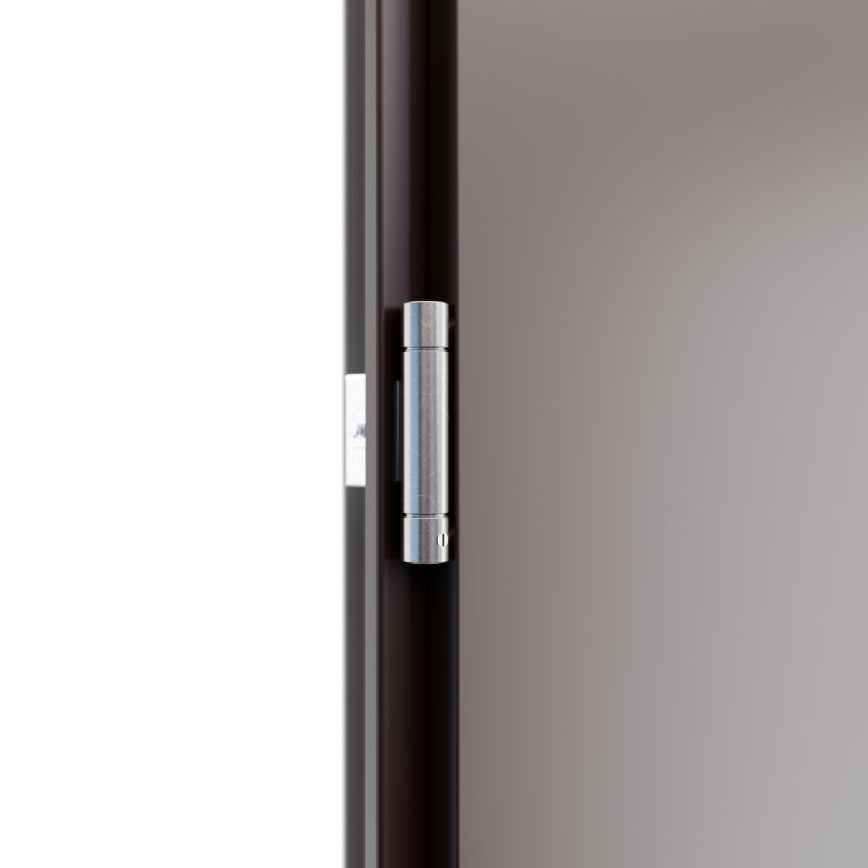 Ståldør Uran 90 cm Brun