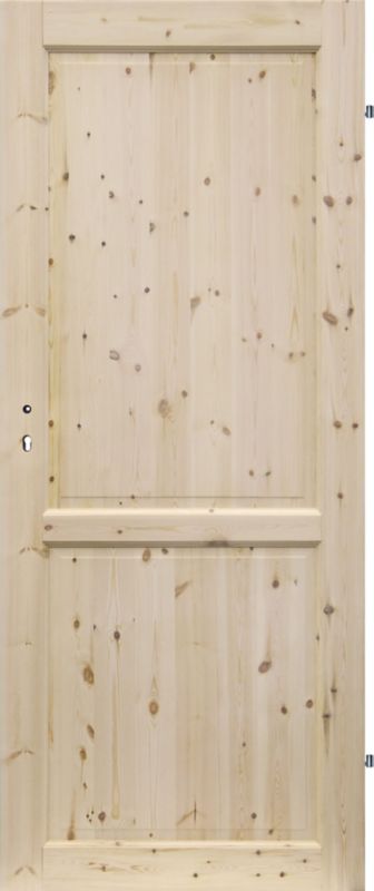 Indvendig Trædør Lugano 70 Højre Råfyr
