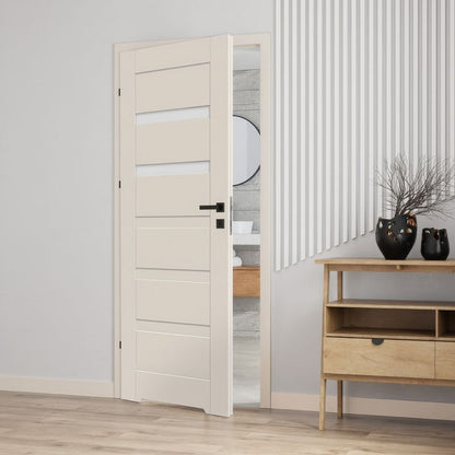 Indvendig dør med ventilationsspalte Fortia Credis 70 Venstre Kashmir