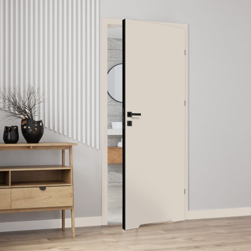 Indvendig dør med ventilationsspalte Fortia Exmoor 80 højre Kashmir