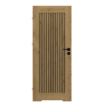 Indvendig dør med ventilationsspalte Fortia Faro 80 Venstre Boston Eg