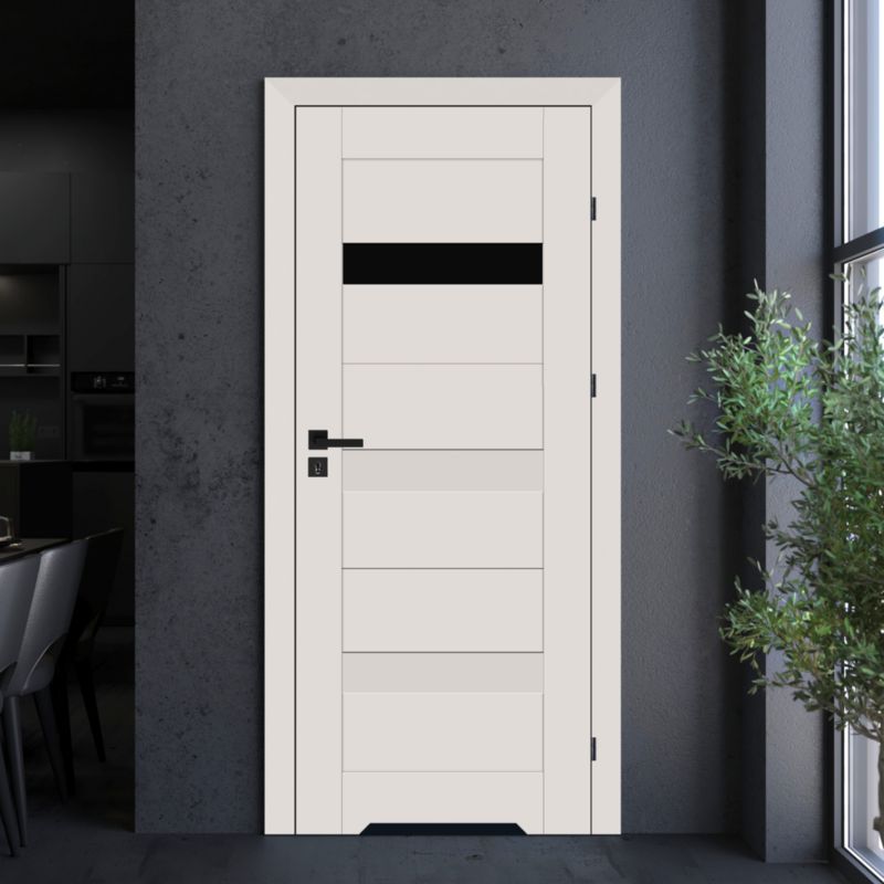 Indskæringsder Fortia Kos Kashmir 70 Højre Sort Glas