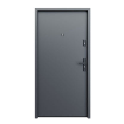 Indgangsdør Fortis RC3 44 dB 80 cm Højre Antracit