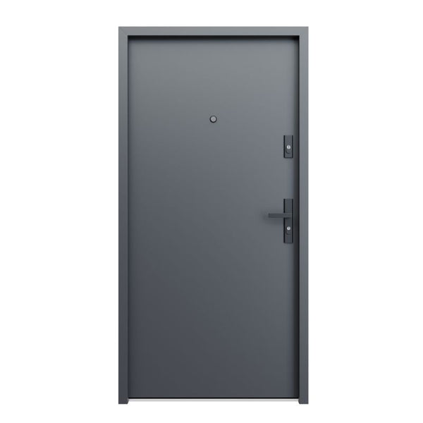 Indgangsdør Fortis RC3 44 dB 80 cm Højre Antracit