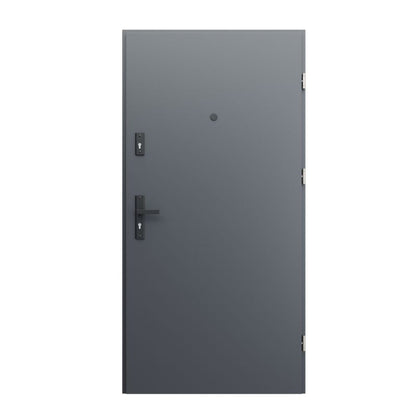 Indgangsdør Fortis RC3 44 dB 80 cm Højre Antracit