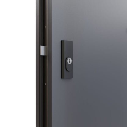 Indgangsdør Fortis RC3 44dB 90 cm Venstre Antracit