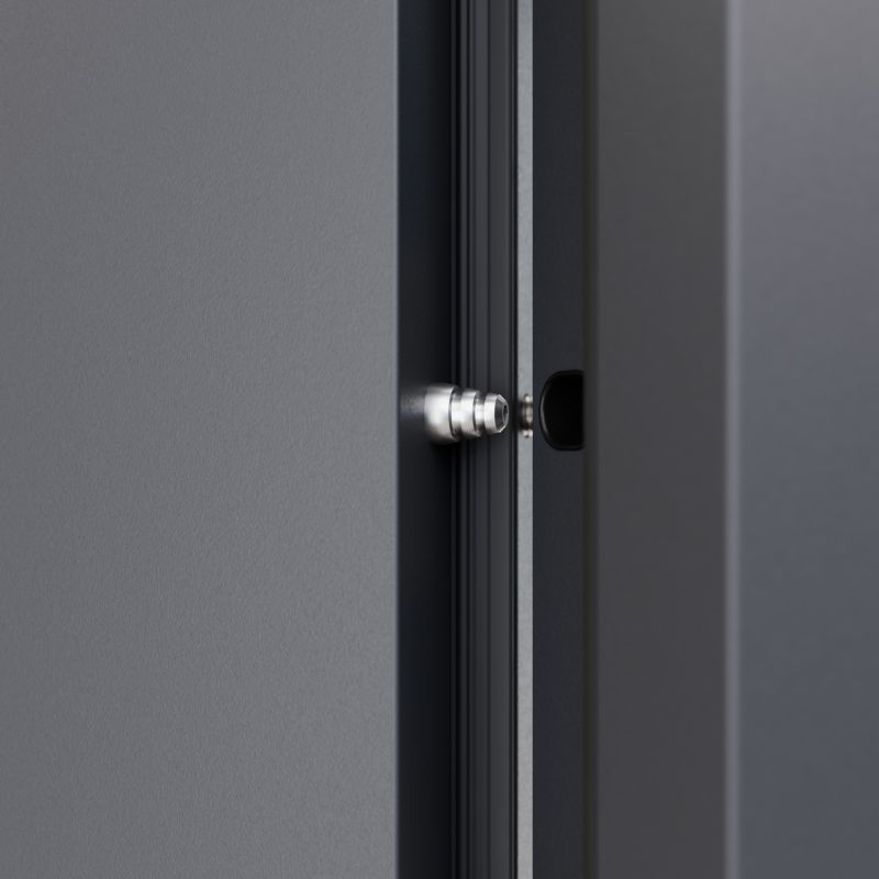 Indgangsdør Fortis RC3 44dB 90 cm Venstre Antracit