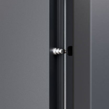 Indgangsdør Fortis RC3 44dB 90 cm Venstre Antracit