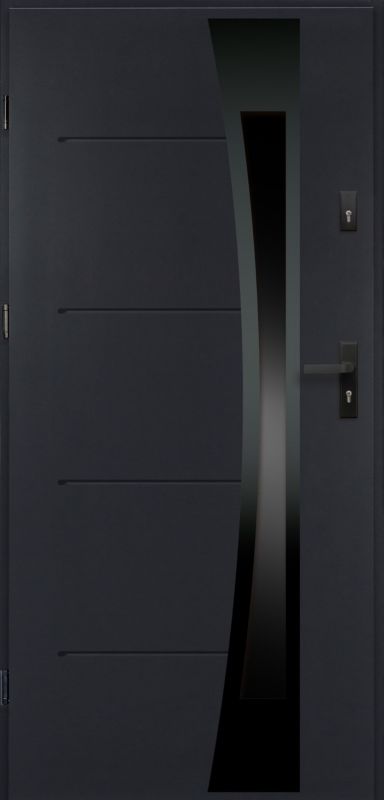 Yderdør Asteria 90 Venstre Antracit 100x206,5 cm