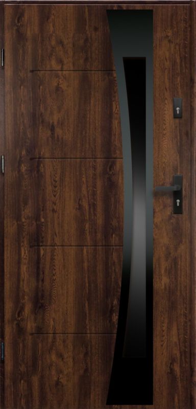 Yderdør Asteria 90 Venstre Valnød 100x206,5 cm