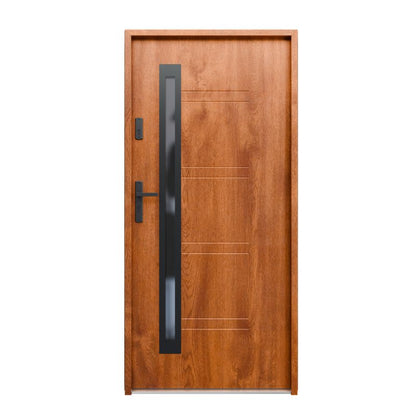 Ståldør Zitron 90 cm Venstre Gylden Eg