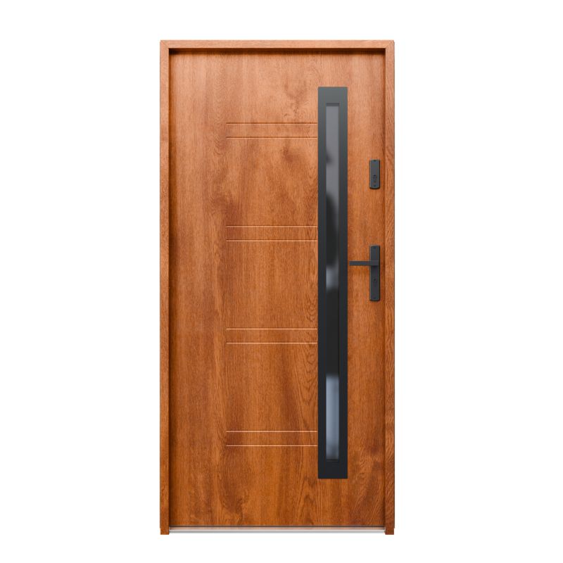 Yderdør Zitron 90 cm Højre Gylden Eg