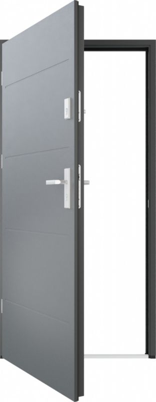 Fortia Madryn yderdør 208,5 x 102,5 cm venstre antracit