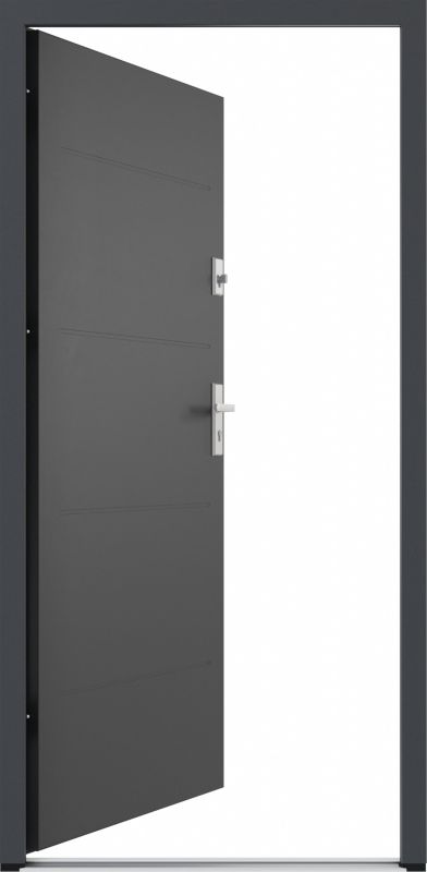 Fortia Madryn yderdør 208,5 x 102,5 cm venstre antracit