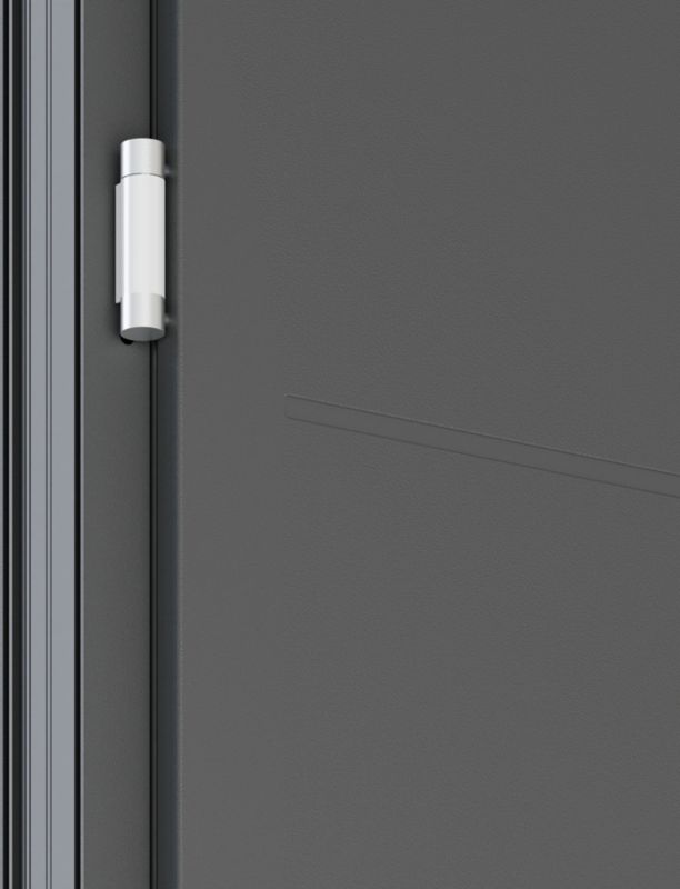 Fortia Madryn yderdør 208,5 x 102,5 cm venstre antracit