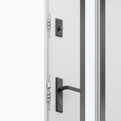 Yderdør O.K. Doors Temida Black P55 80 venstre hvid