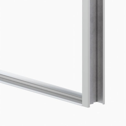 Yderdør O.K. Doors Temida Black P55 80 venstre hvid