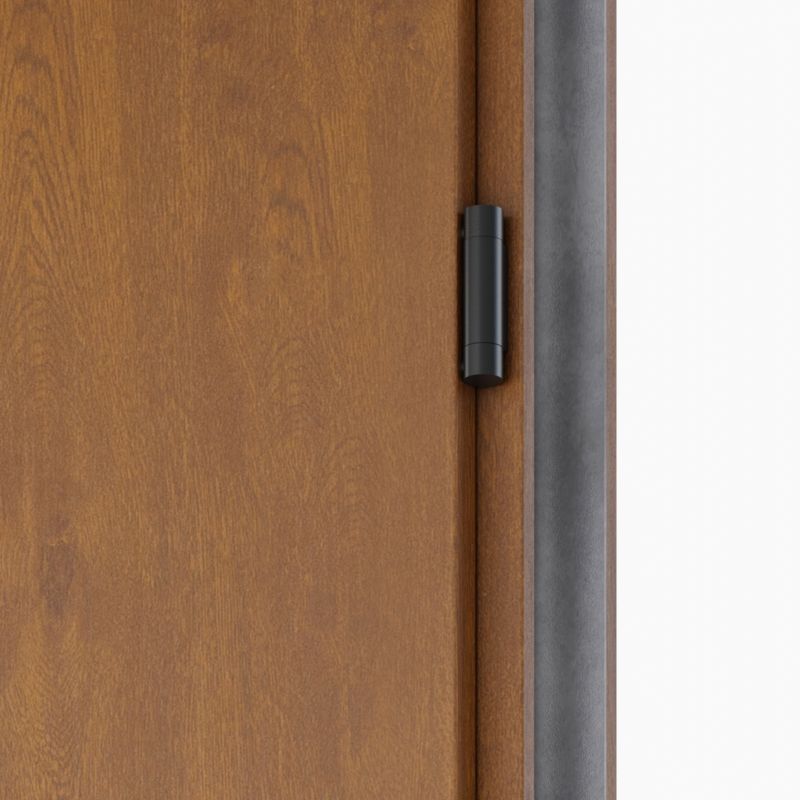 Yderdør O.K. Doors Temida Black P55 80 højre gylden eg