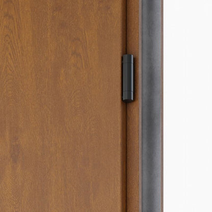 Yderdør O.K. Doors Temida Black P55 80 højre gylden eg