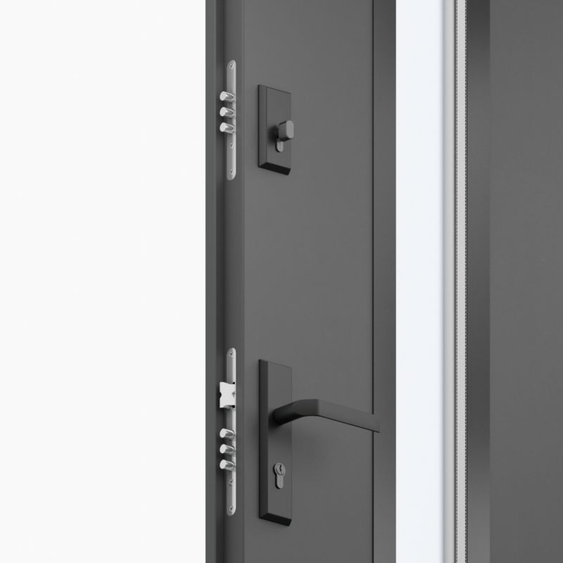Yderdør O.K. Doors Temida Black P55 90 venstre antracit
