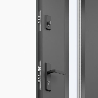 Yderdør O.K. Doors Temida Black P55 90 venstre antracit