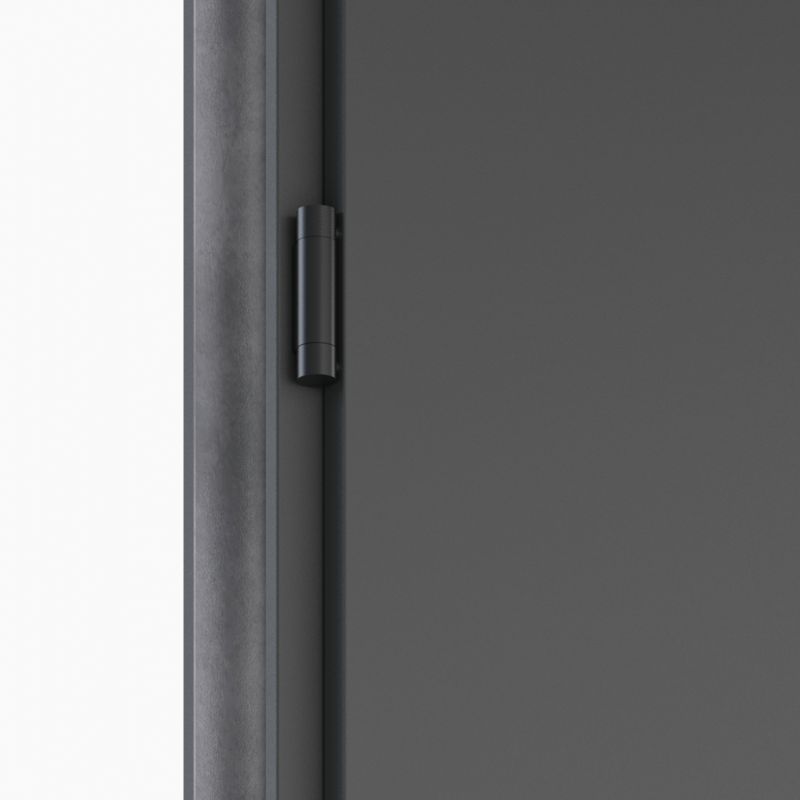 Yderdør O.K. Doors Temida Black P55 90 venstre antracit