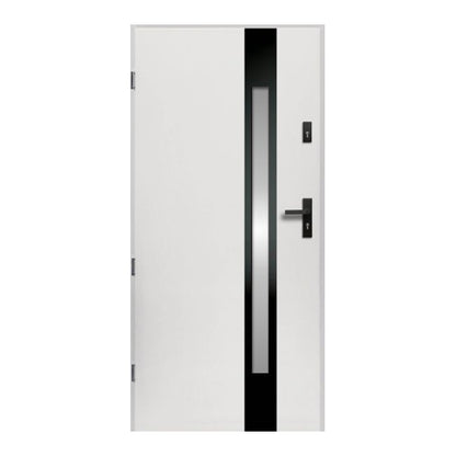 Yderdør O.K. Doors Temida Black P55 90 venstre hvid