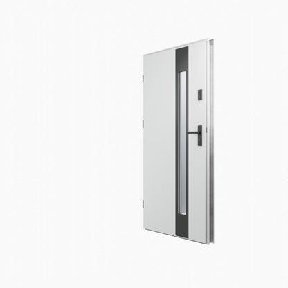 Yderdør O.K. Doors Temida Black P55 90 venstre hvid
