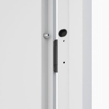 Yderdør O.K. Doors Temida Black P55 90 venstre hvid