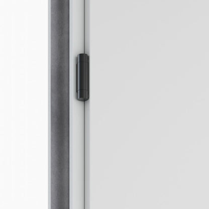 Yderdør O.K. Doors Temida Black P55 90 venstre hvid