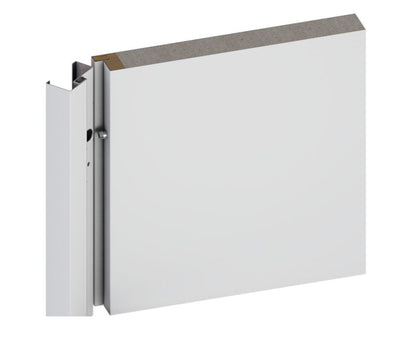 Yderdør O.K. Doors Temida Black P55 90 venstre hvid