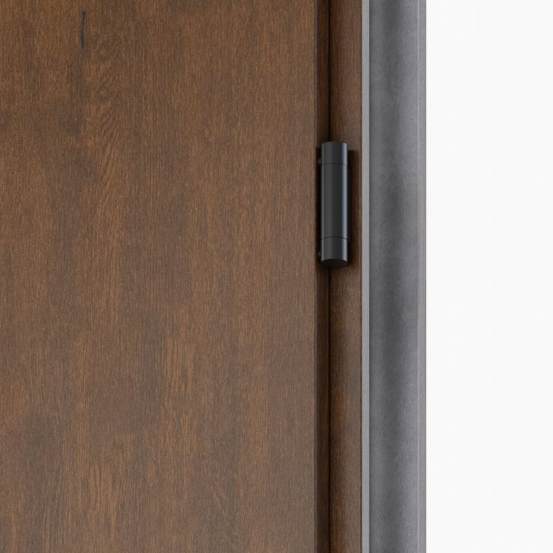 Yderdør O.K. Doors Temida Black P55 90 højre mørk valnød