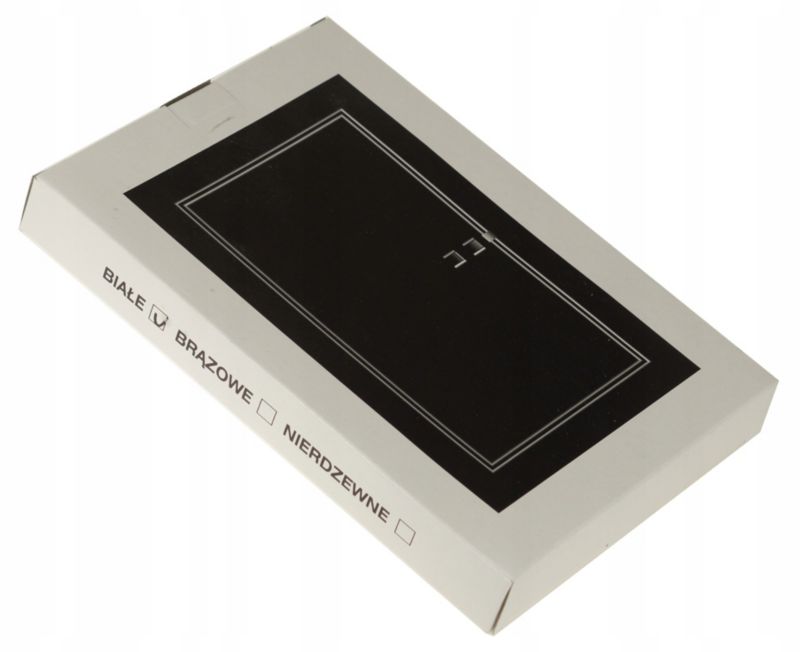 Skorstenslåge 14x21 cm Hvid Mat med Sikringsindsats