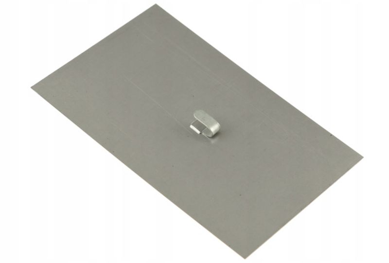 Skorstenslåge 14x21 cm Hvid Mat med Sikringsindsats