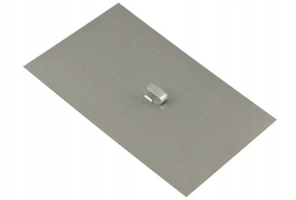 Skorstenslåge 14x21 cm Hvid Mat med Sikringsindsats