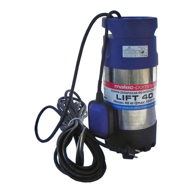 Dykpumpe Lift 40 1000W 5400 l/t