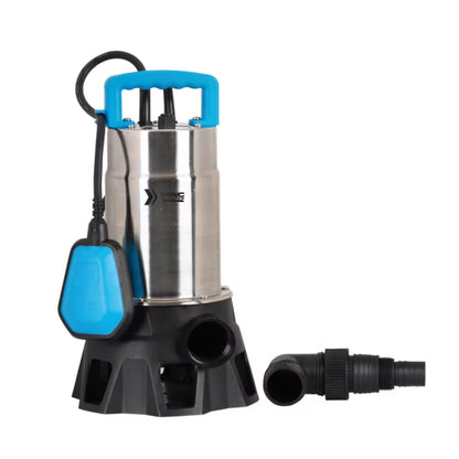 Dykpumpe til Spildevand 1000 W Inox