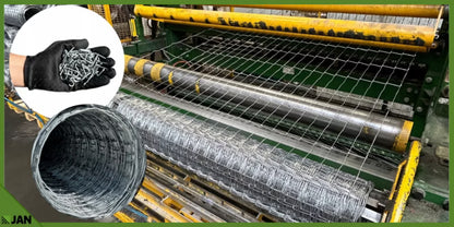 Dyrehegn 150/10/30 L 50 m Galvaniseret Stål