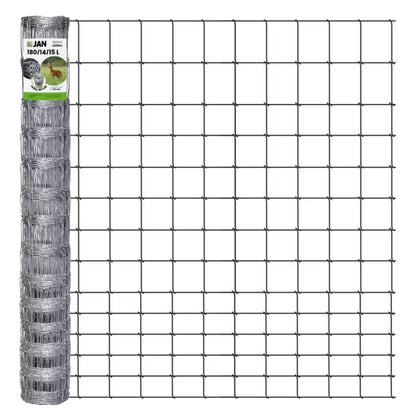 Dyrehegn 180 cm 50 m Galvaniseret Stål 180/14/15 L