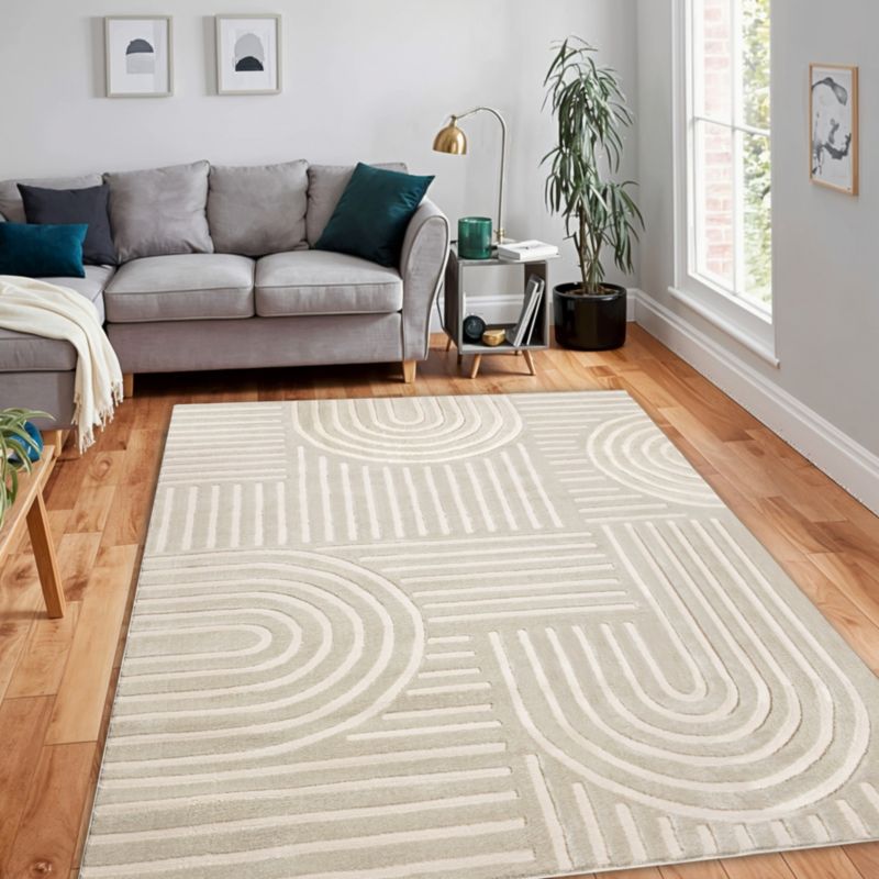Tæppe Balance 160x220 cm Beige AN725