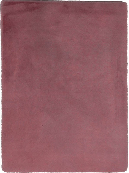 Balta Lop tæppe 53 x 80 cm i mørkerosa