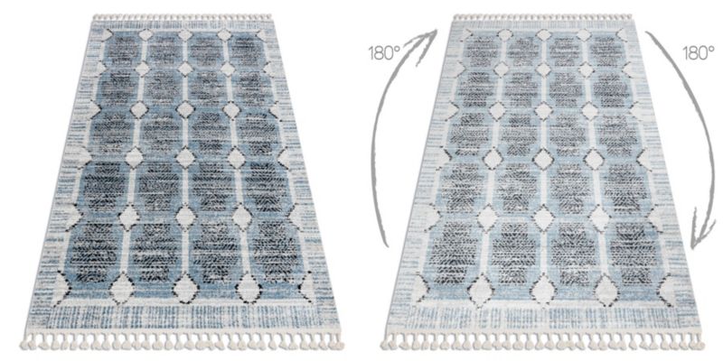 Tæppe 200x290 cm Beige Polypropylen E064